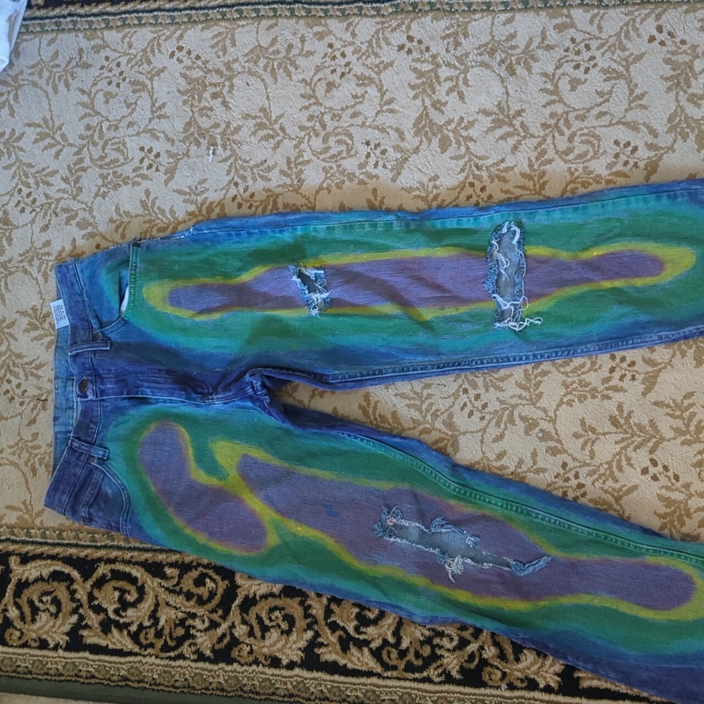 One of a kind vintage Wrangler jeans